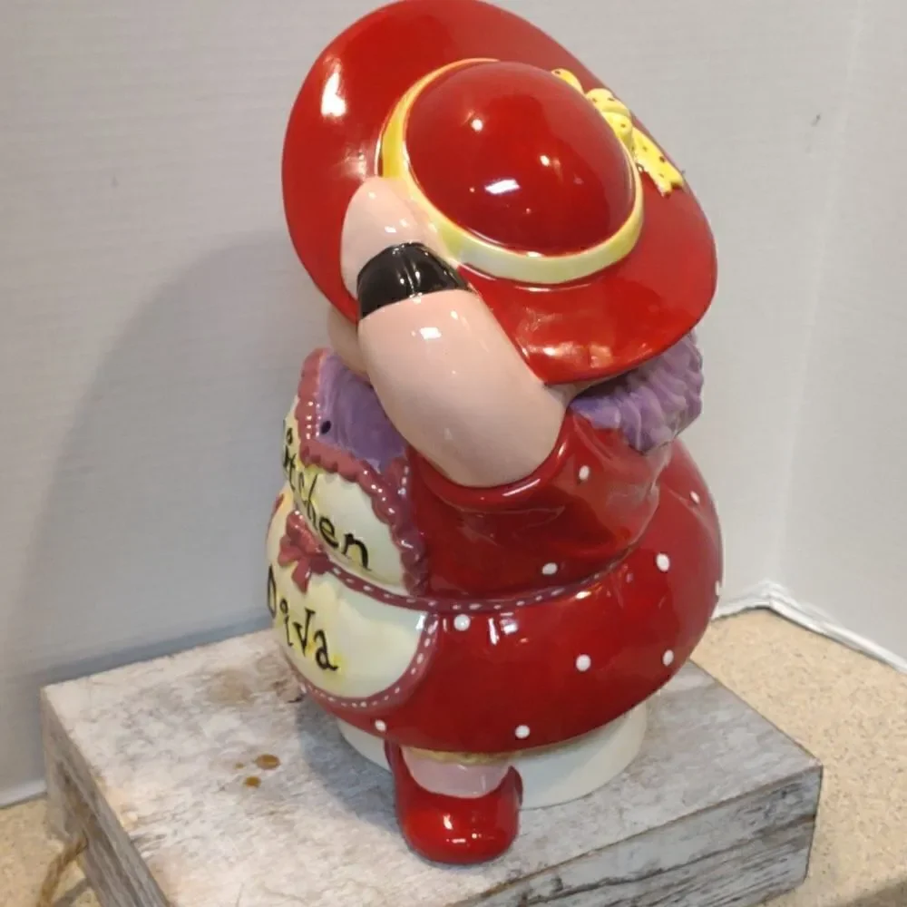 Pig Cookie Jar Kitchen Diva